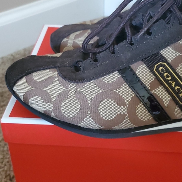 Coach Brown Kathleen sneakers - Picture 6 of 8